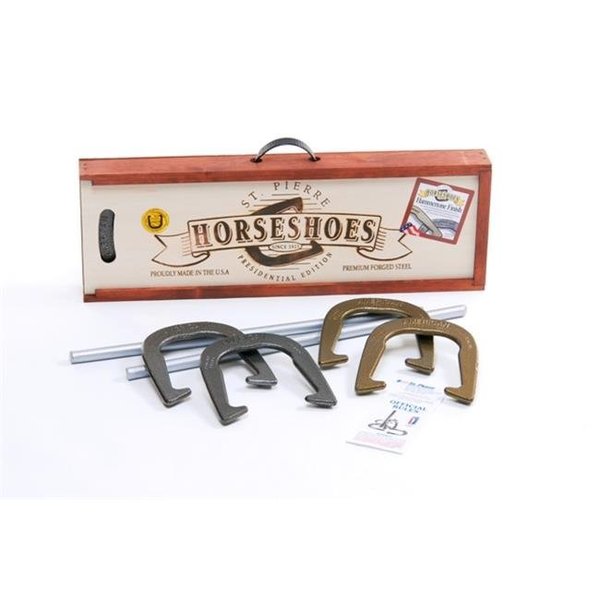 St Pierre St Pierre AW5 American Presidential Horseshoe Outfit in Wood Box AW5